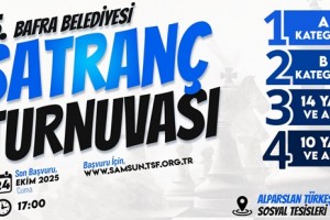 Satranç Turnuvası Başvuruları Başladı